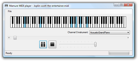 MIDI player.