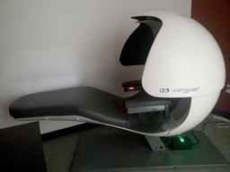 Napping pod in a dark room, convenient way to enjoy a 30-minute nap after a lunch.